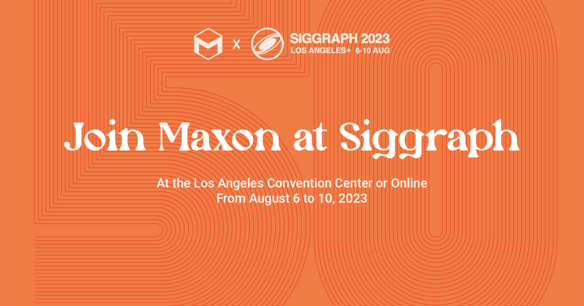 Visual Effects Visionaries Maxon Announces SIGGRAPH 2023 Speaker…