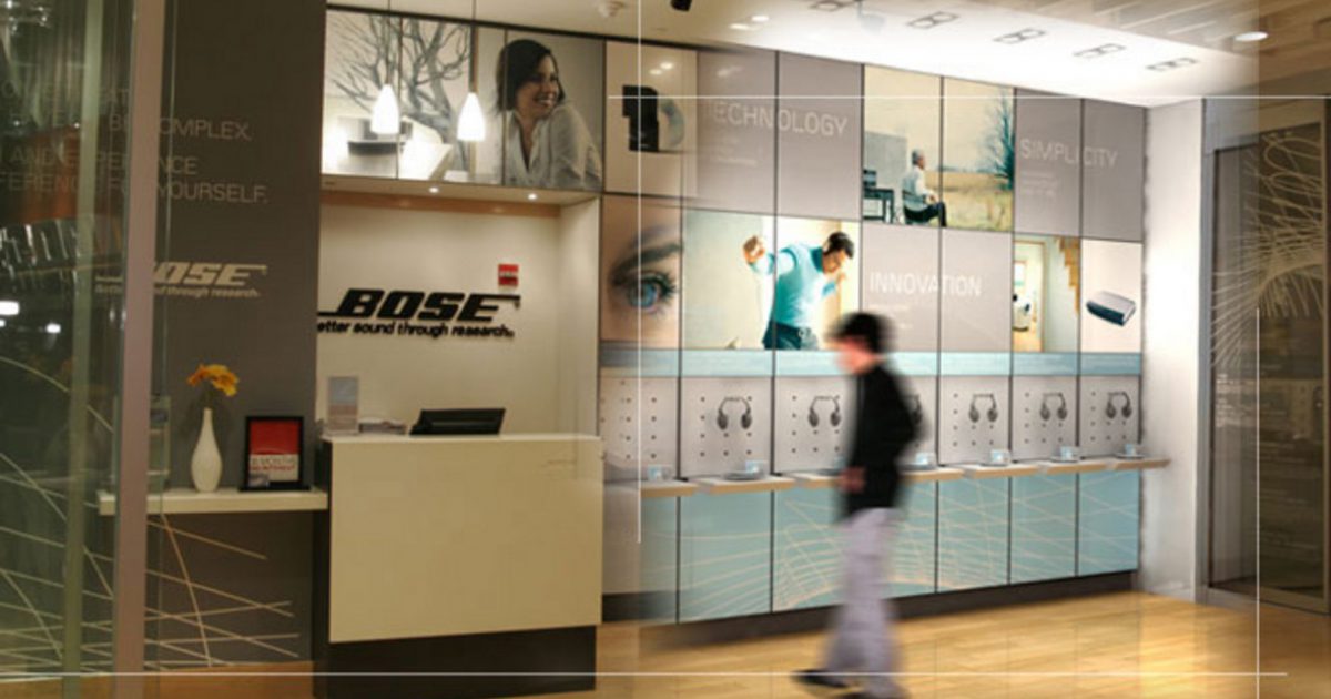 Bose Flagship Store in NYC Entirely Designed in Cinema 4D!