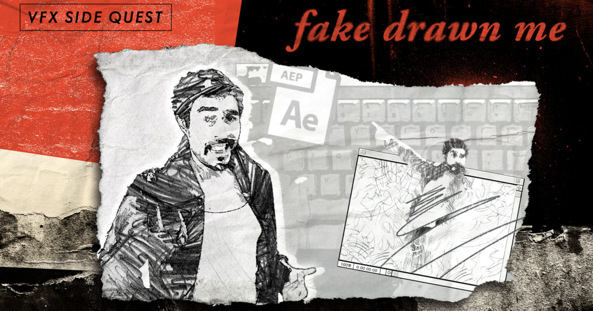 Fake Drawn Me” - New “Take On Me” Music Video VFX Tutorial
