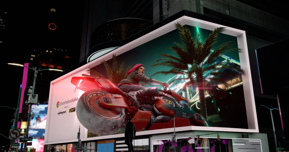 Creating 3D Anamorphic Billboards With Maxon One
