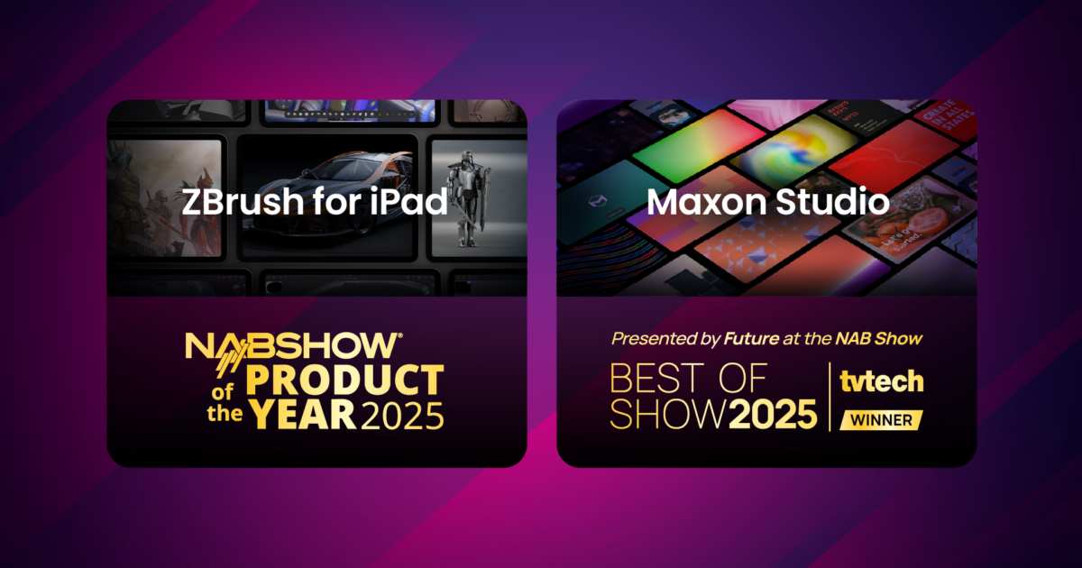 ZBrush for iPad and Maxon Studio Win Awards at NAB 2025
