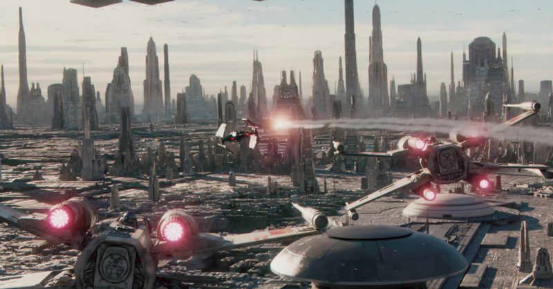 Creating an Aerial Battle Worthy of the Star Wars Universe