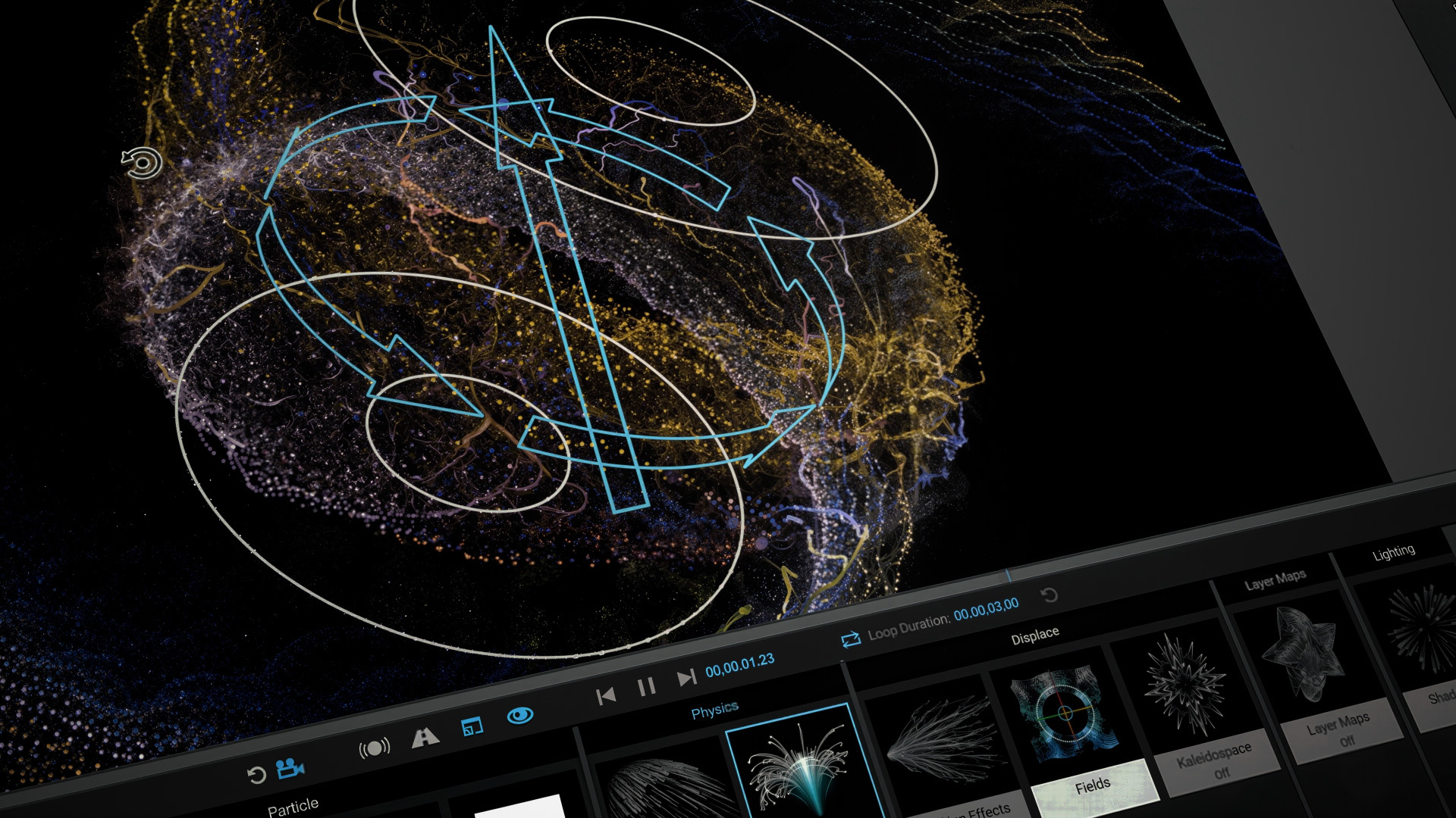 Trapcode Particular, preview 2