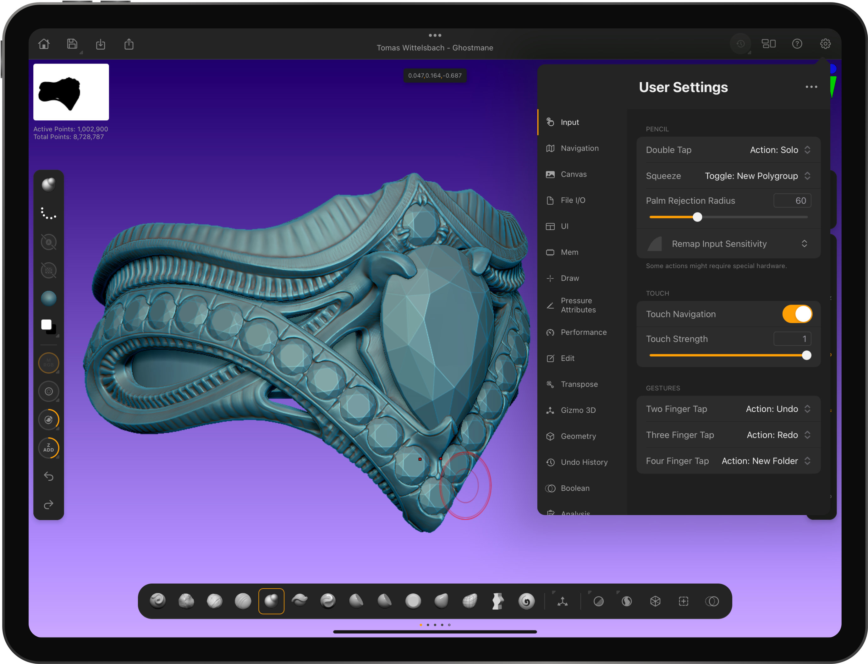 ZBrush pour iPad, preview 2