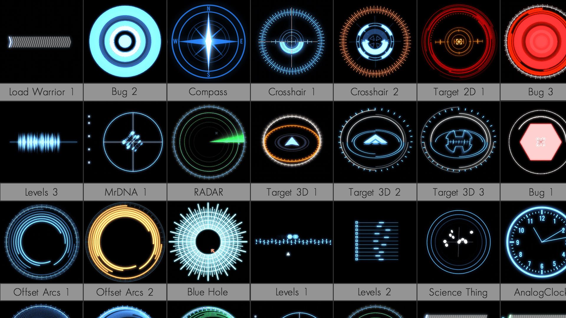 Universe HUD Components, aperçu 2
